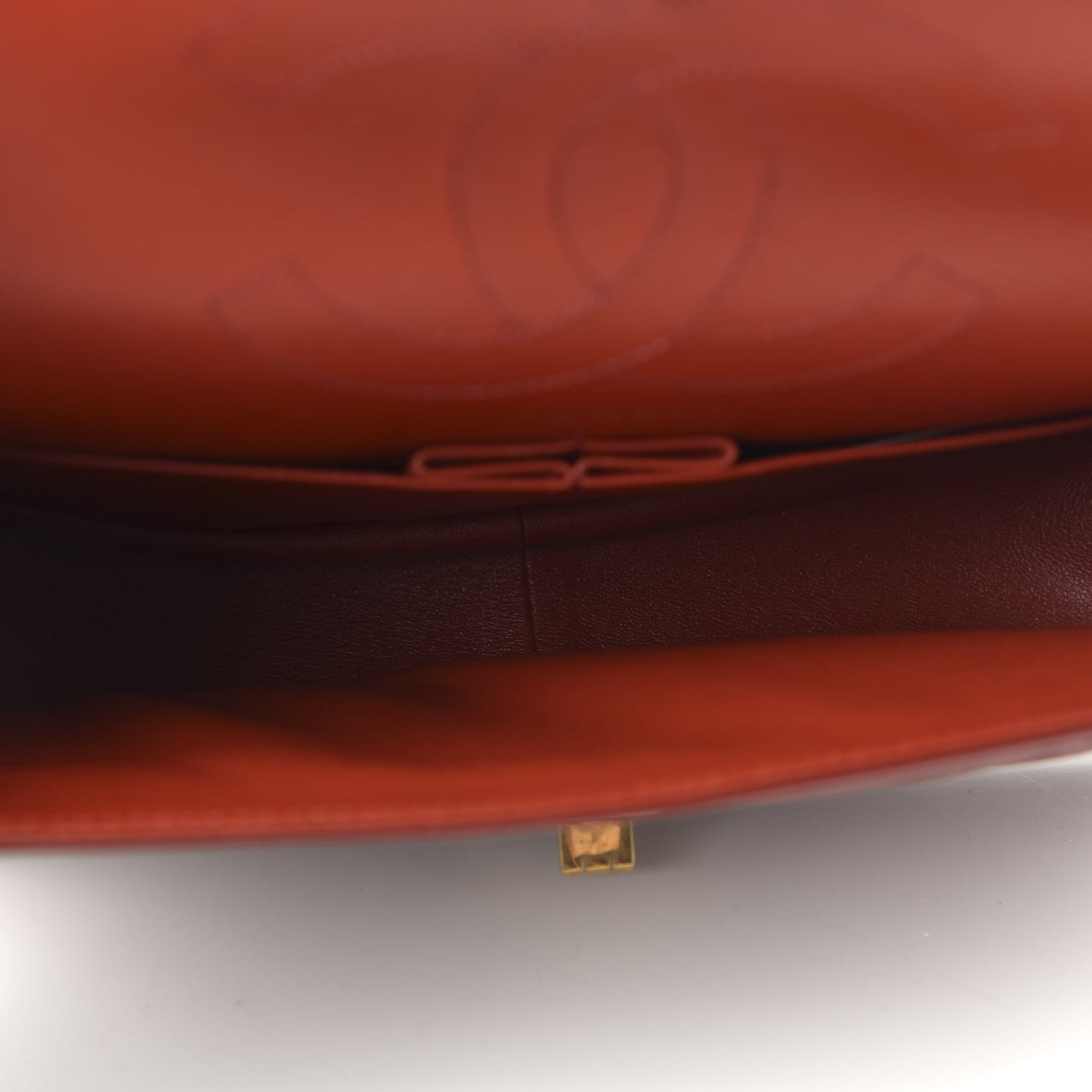 Aged Calfskin Chevron Quilted 2.55 Reissue 226 Flap Red