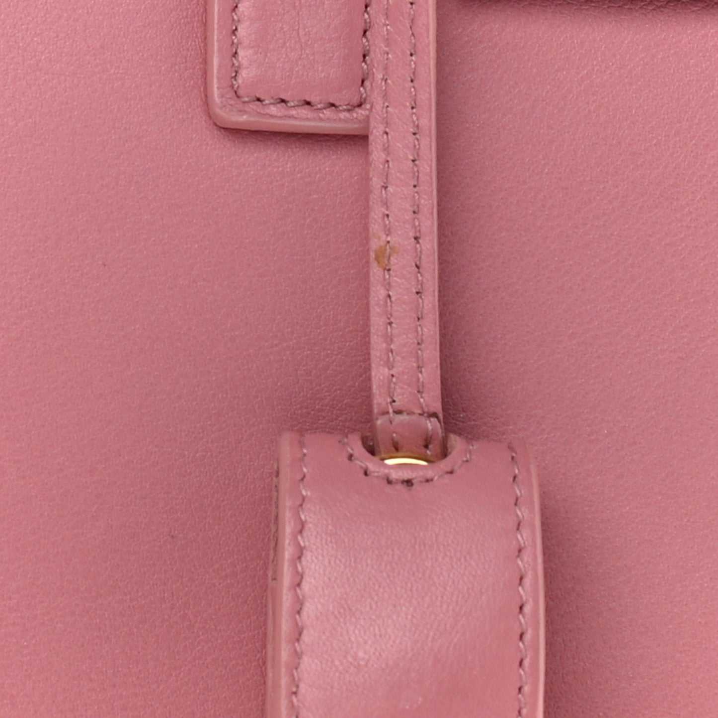 Calfskin Nano Sac De Jour Rose Dark