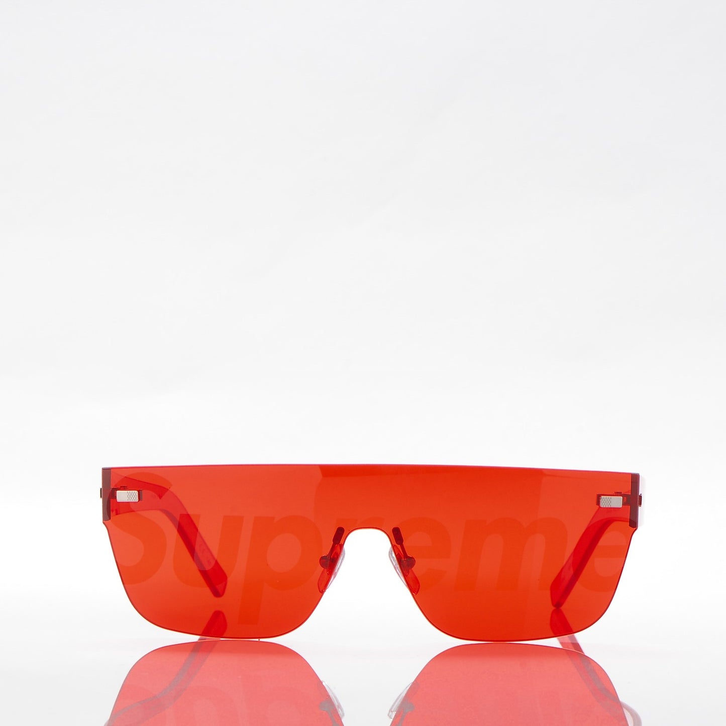 X SUPREME City Mask Sunglasses Coquelicot