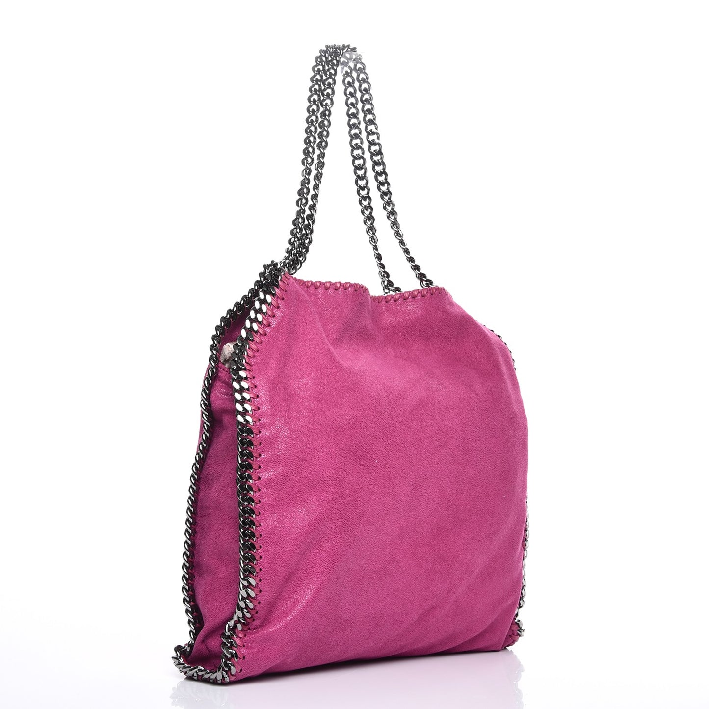 Shaggy Deer Small Falabella Tote Pink