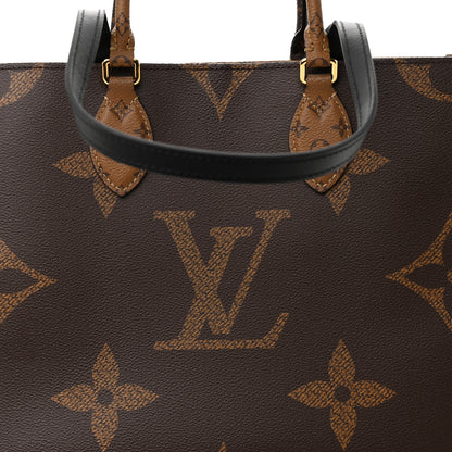 Louis Vuitton Reverse Monogram Giant Onthego MM 7 of 9