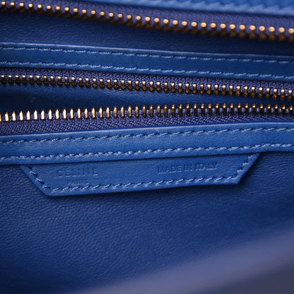 Celine Smooth Calfskin Mini Luggage Royal Blue 6 of 18