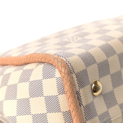 Louis Vuitton Damier Azur Propriano Rose Ballerine 10 of 15