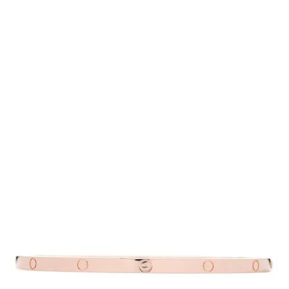 Cartier 18K Pink Gold Small LOVE Bracelet 18 2 of 3