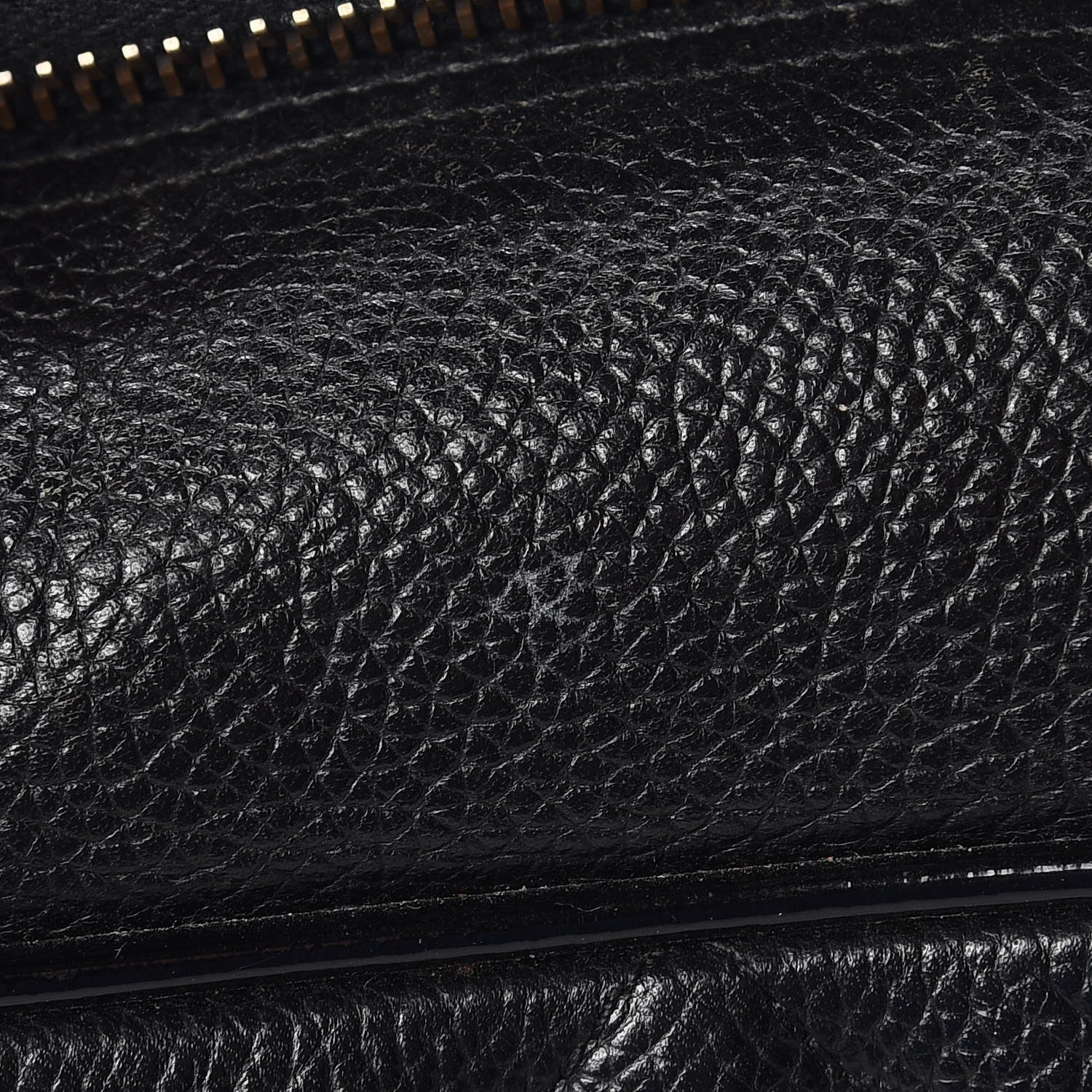 Chanel Caviar Patent Quilted Large Bowler Black 8 of 17