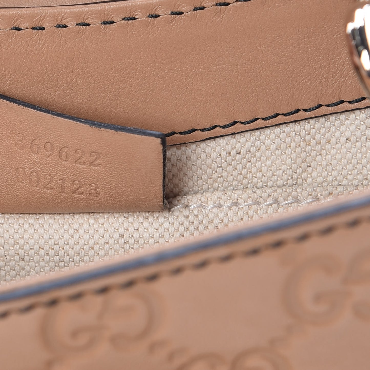 Guccissima Mini Emily Chain Shoulder Bag Camelia
