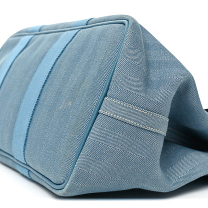 Hermes Swift Valparaiso Tote MM Blue Jean 10 of 10