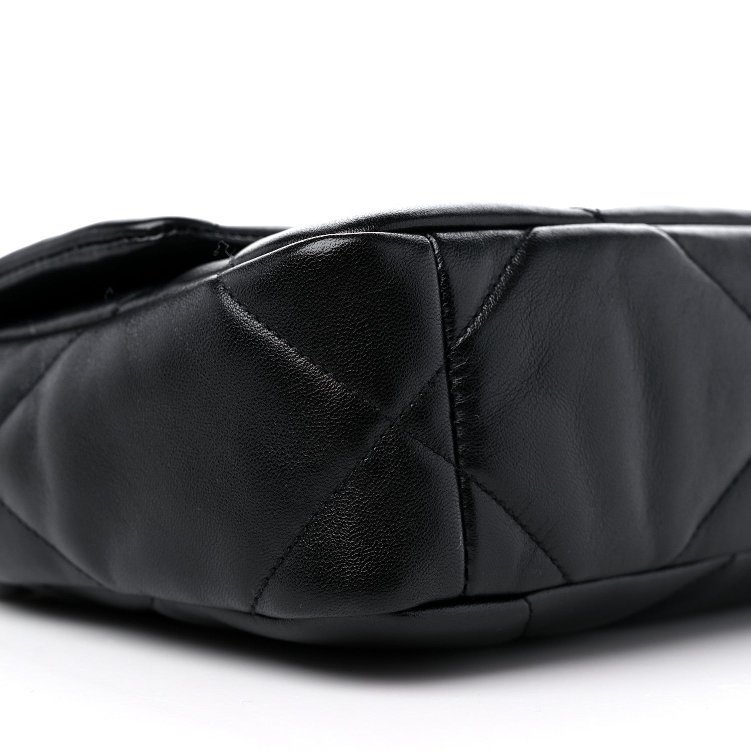 Chanel Lambskin Quilted Medium Chanel 19 Flap Black 8 of 10
