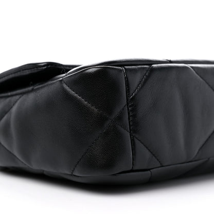 Chanel Lambskin Quilted Medium Chanel 19 Flap Black 8 of 10