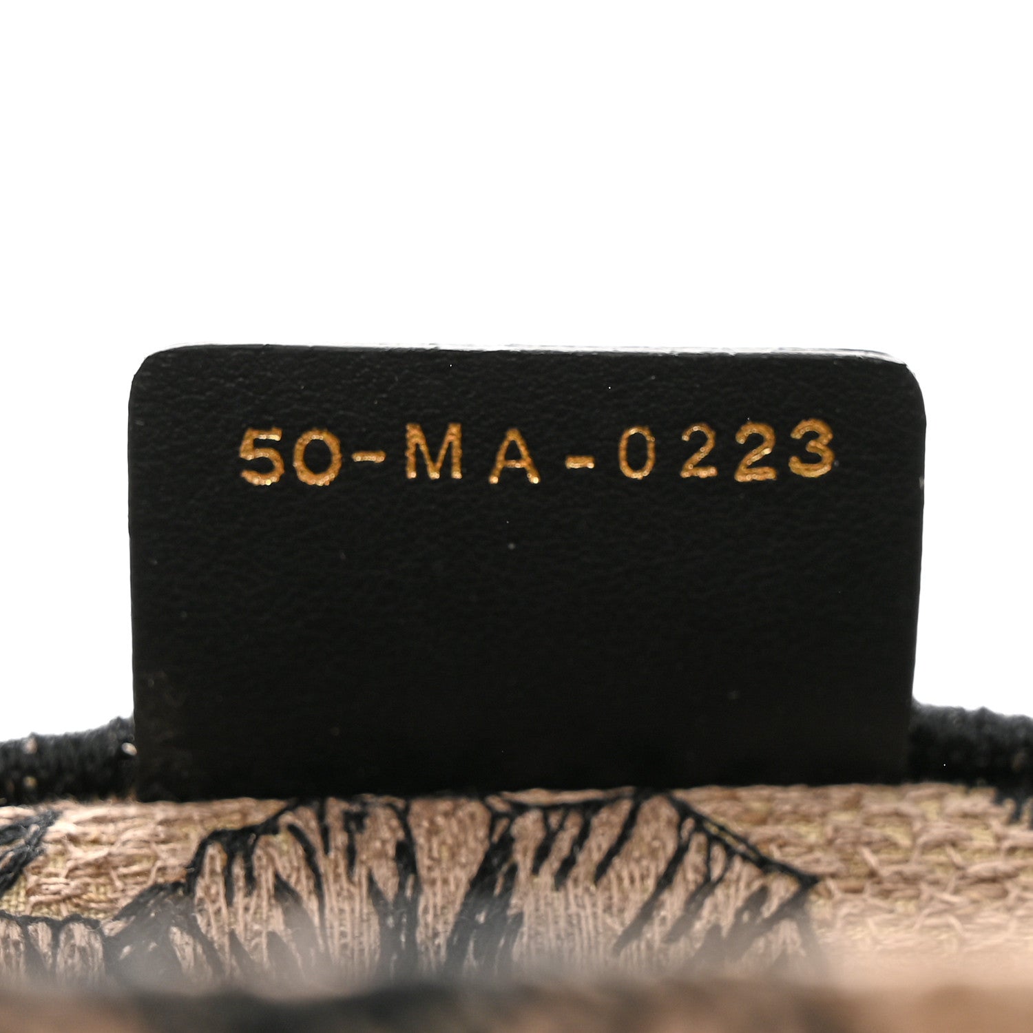 Christian Dior Canvas Embroidered Large Dioriviera Toile De Jouy Book Tote Black 7 of 10