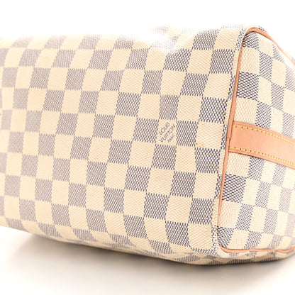 Louis Vuitton Damier Azur Speedy Bandouliere 25 11 of 19