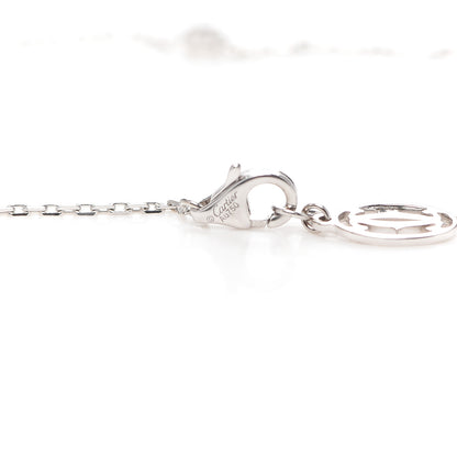 Cartier 18K White Gold Diamond SM D'Amour Pendant Necklace 4 of 5