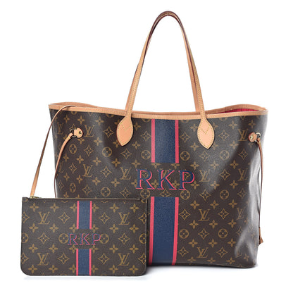 Louis Vuitton Monogram My LV Heritage Neverfull GM Violet Fuchsia 1 of 13