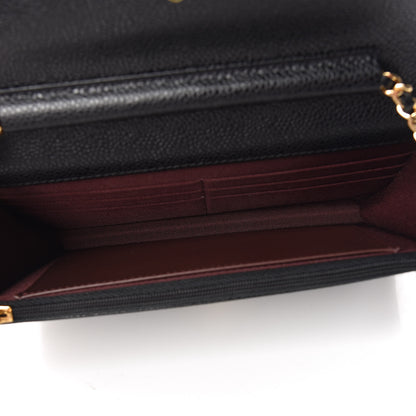 Chanel Caviar Quilted Wallet On Chain WOC Black 7 of 11