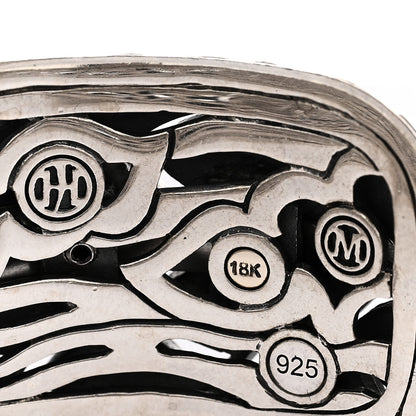 John Hardy Sterling Silver 18K Yellow Gold Legends Naga Kick Cuff Bracelet 3 of 4