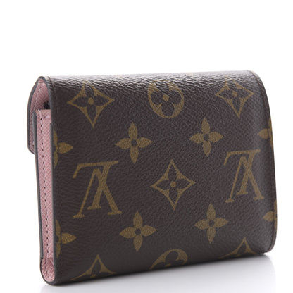 Louis Vuitton Monogram Victorine Wallet Rose Ballerine 3 of 10