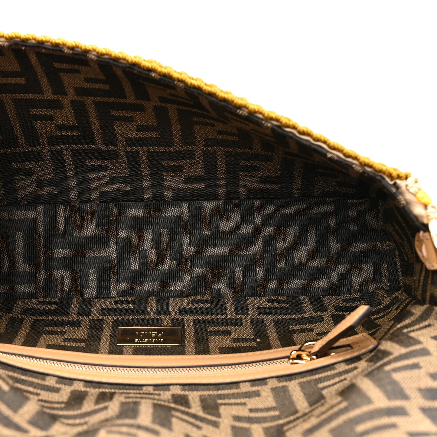 Canvas Ricamo Vitello Grace Snakeskin Embroidered Baguette Colubro Sand Pomelo