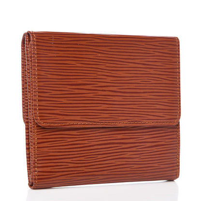 Louis Vuitton Epi Elise Wallet Kenyan Fawn 3 of 7