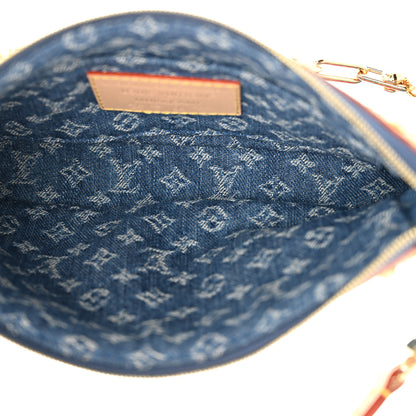 Louis Vuitton LV X TM Monogram Denim Cerises Pochette Accessories 5 of 10