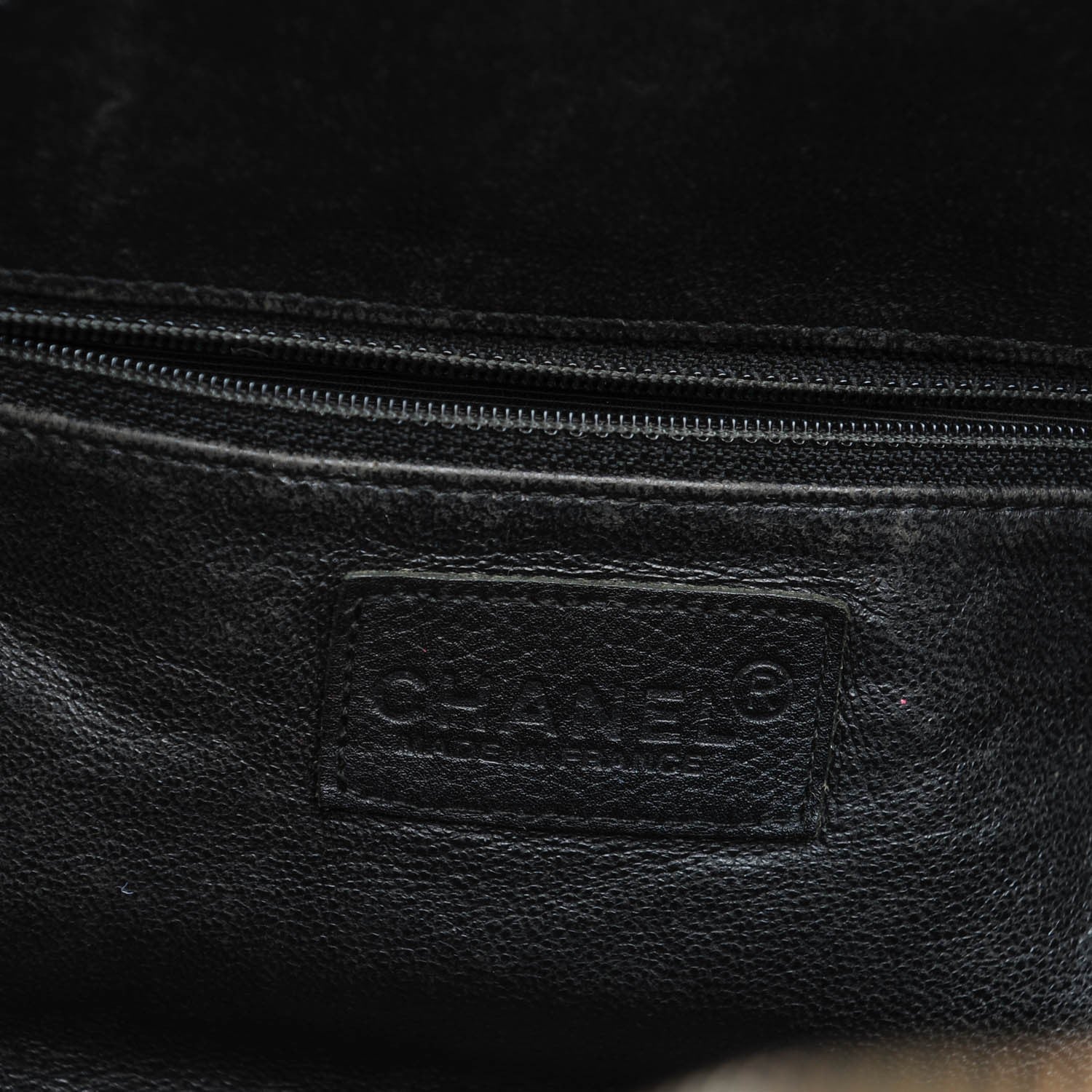Chanel Calfskin Quilted Large Bowler Black 6 of 9