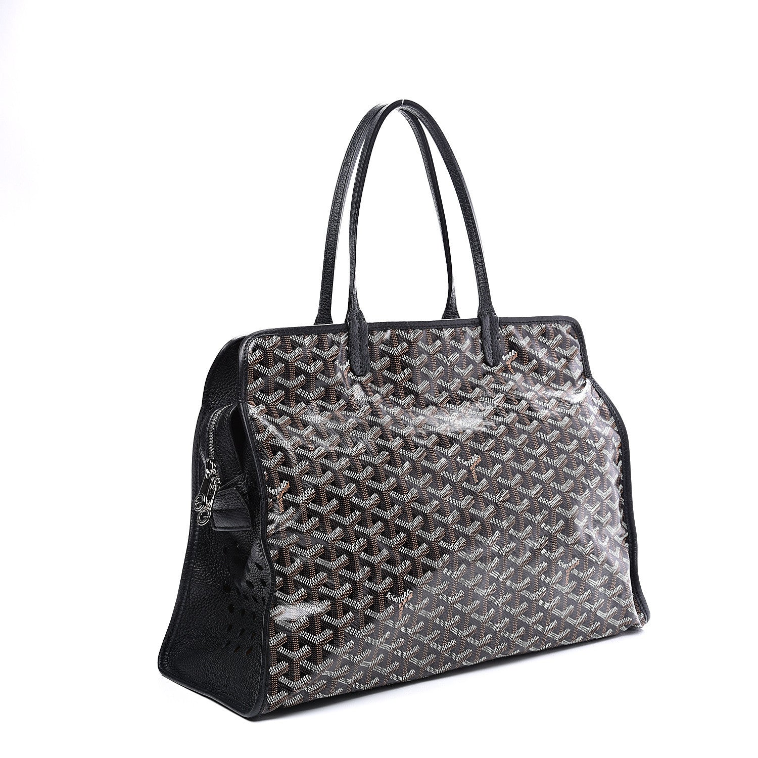 Goyard Goyardine Sac Hardy Pet Carrier PM Black 3 of 13