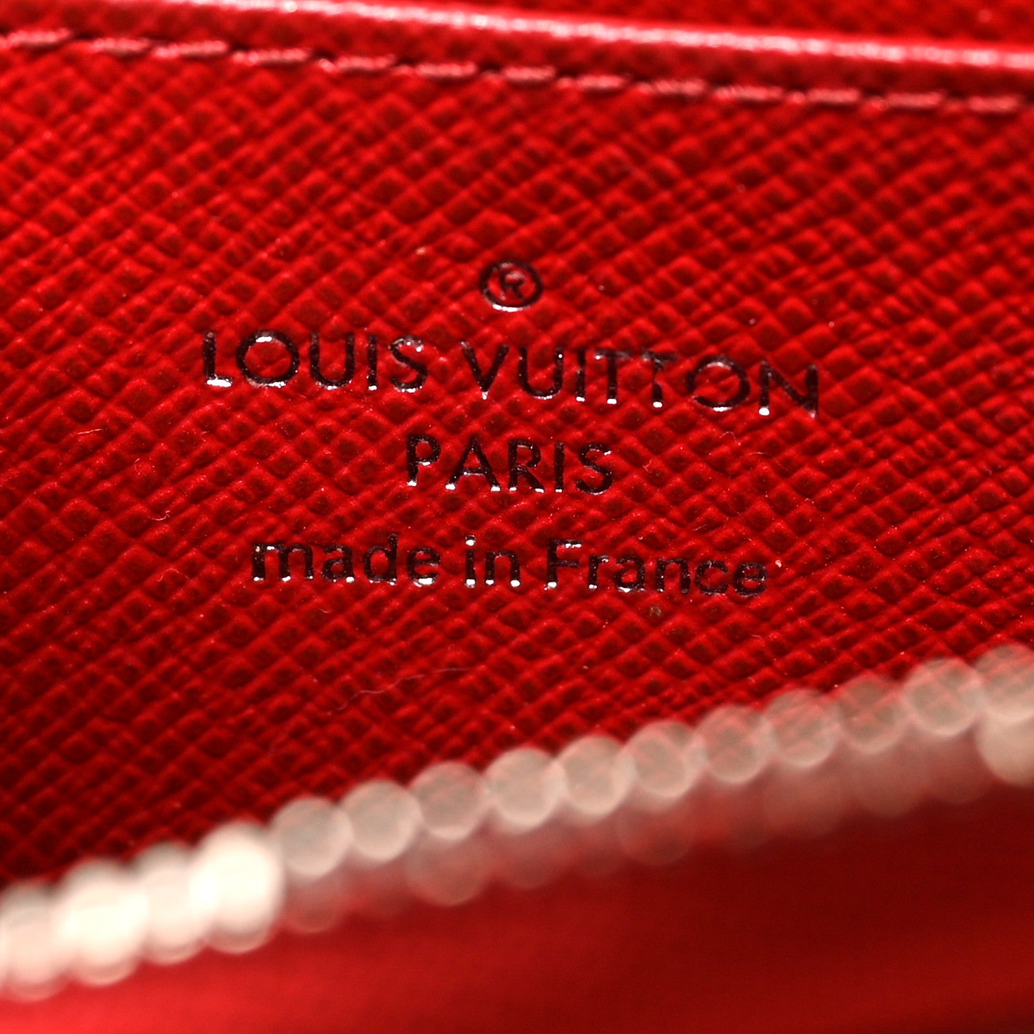 Louis Vuitton Epi Zippy Coin Purse Carmine 6 of 7