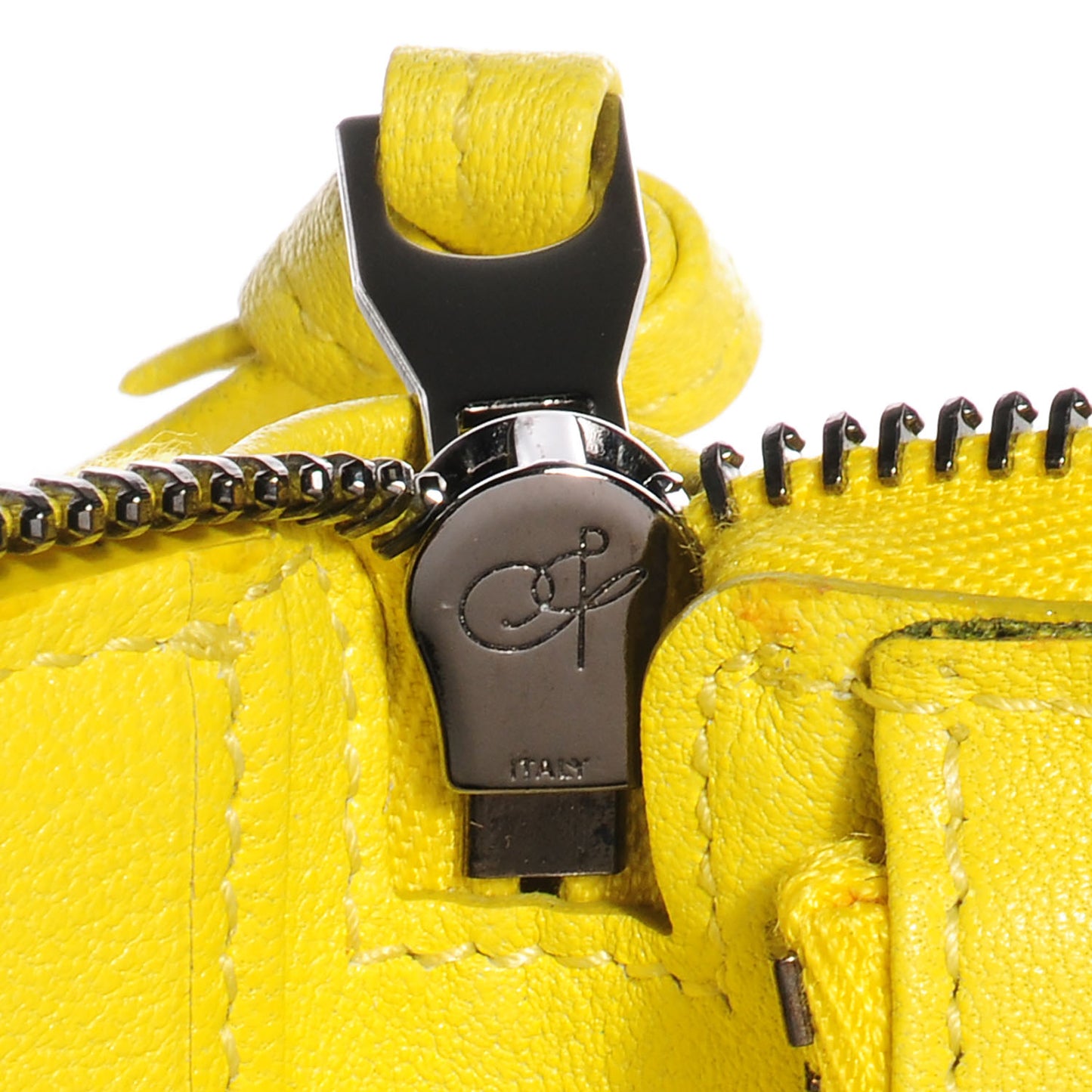 Leather PS1 Large Zip Around Wallet Sunshine