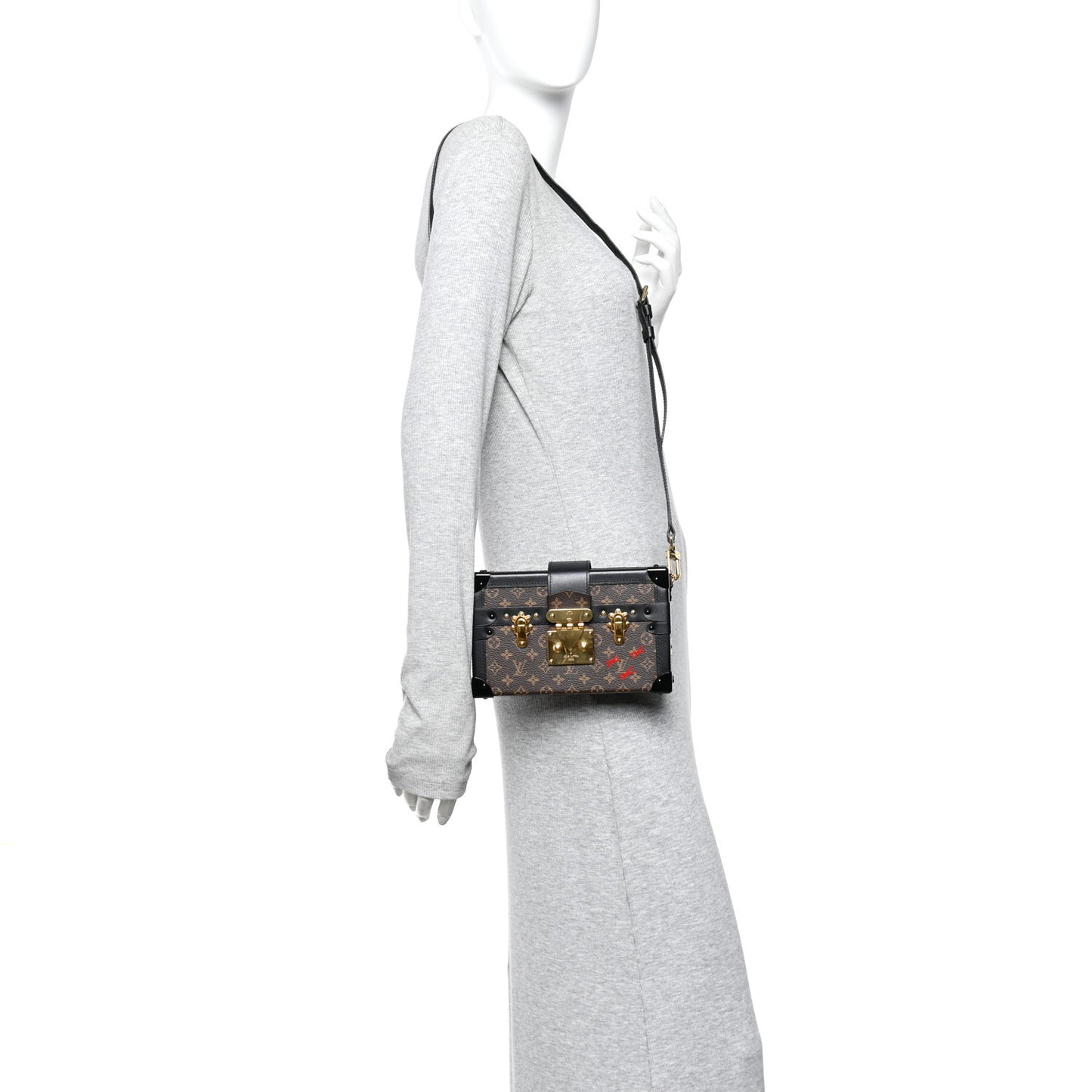 Monogram Petite Malle Black