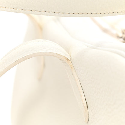 Hermes Taurillon Clemence Victoria II 35 White 11 of 14