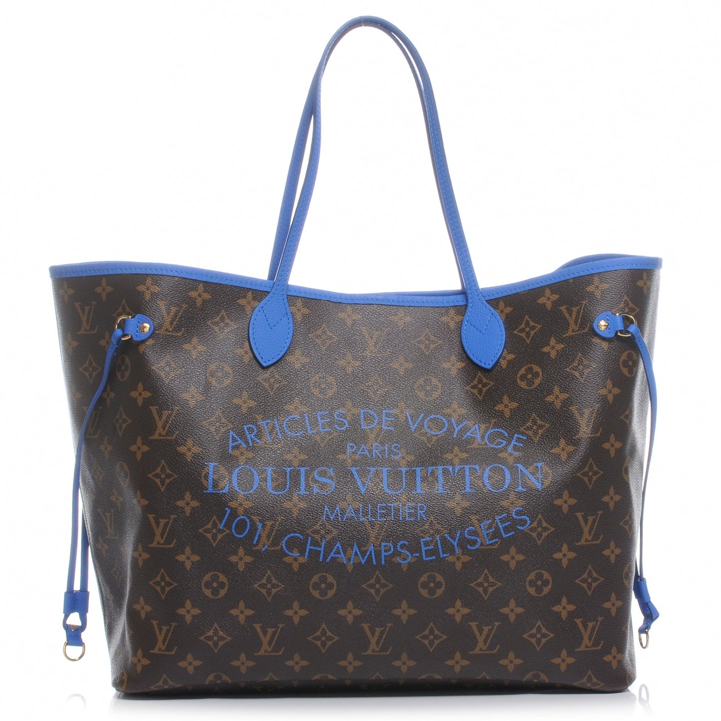 Monogram Articles de Voyage Ikat Neverfull GM Grand Blue
