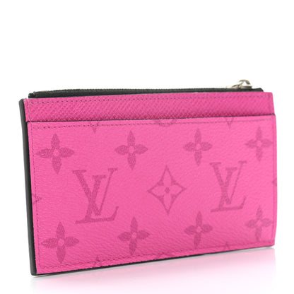 Louis Vuitton Taigarama Coin Card Holder Fuchsia 3 of 7