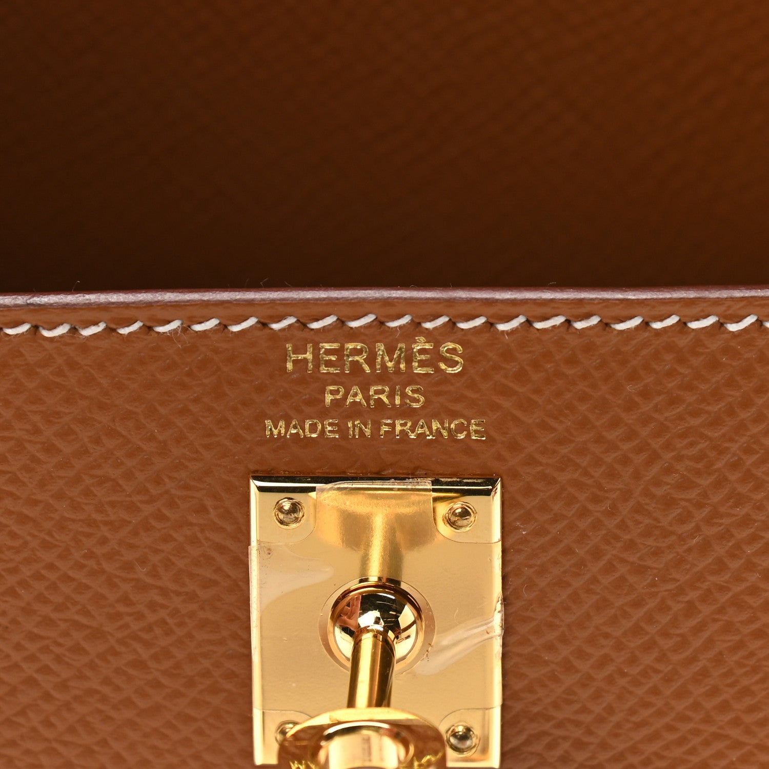 Hermes Epsom Kelly Sellier 25 Gold 5 of 9