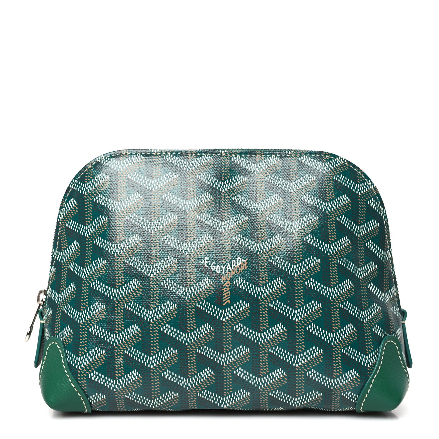 Goyardine Vendome Toiletry Pouch Green