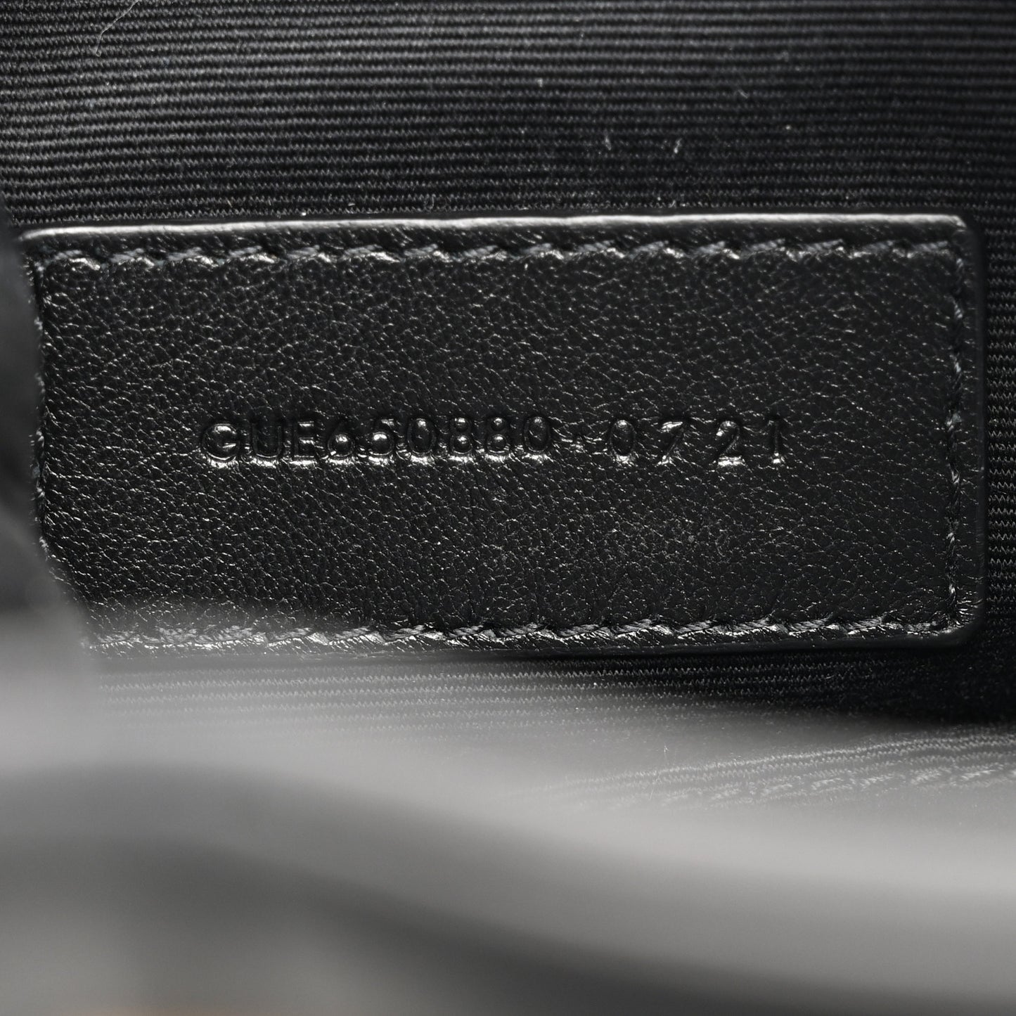 Lambskin Monogram Loulou Puffer Pouch Clutch Black