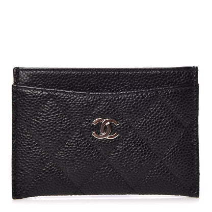 Chanel Caviar Quilted Card Holder Black 1 of 9