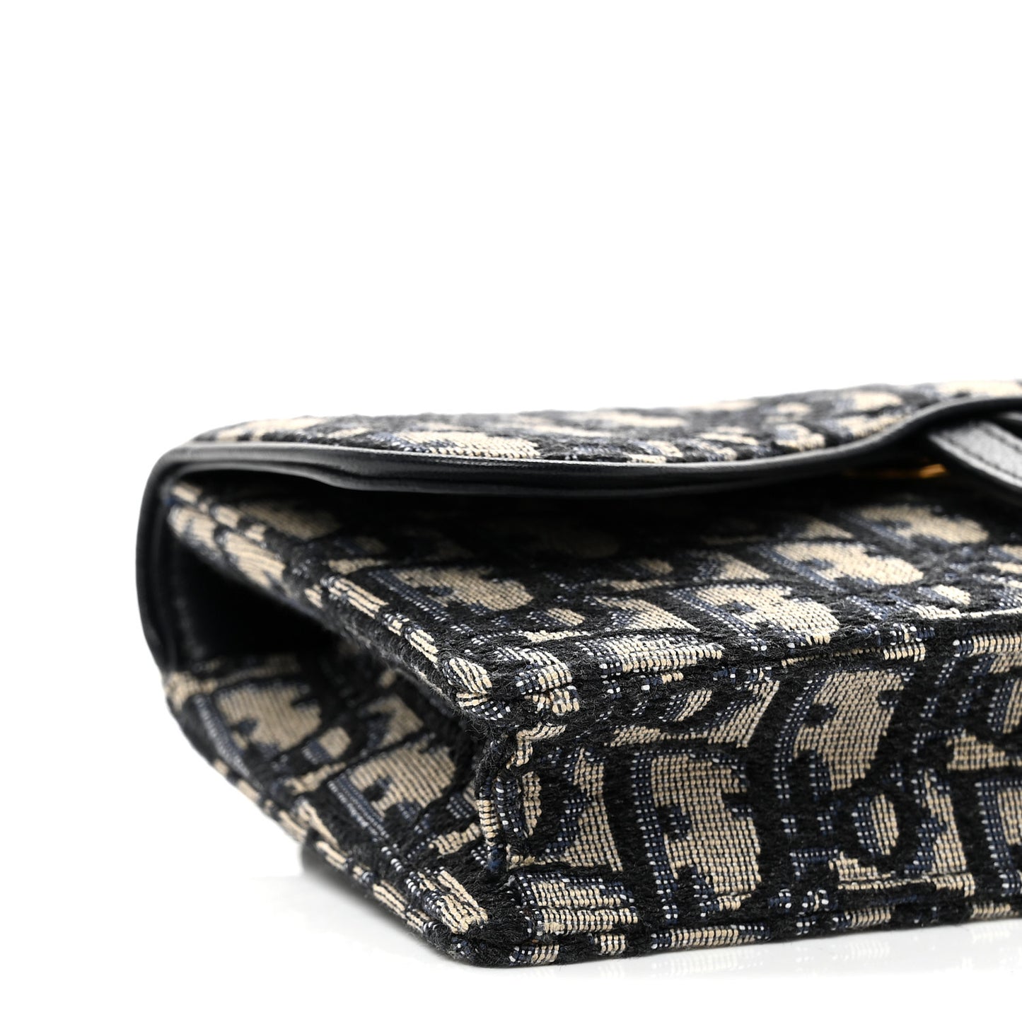 Oblique Saddle Belt Bag Blue