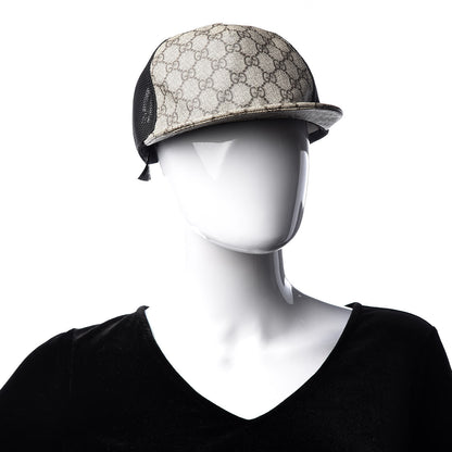 Gucci GG Supreme Monogram Baseball Hat M Beige 2 of 7