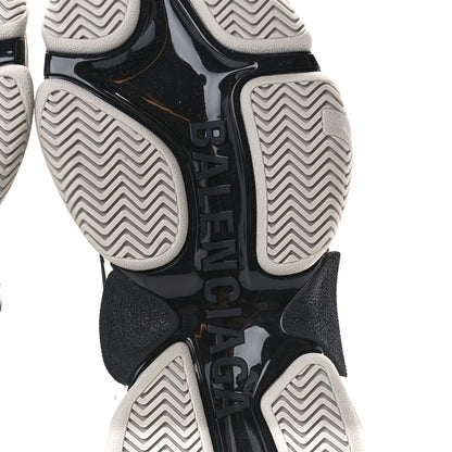 Balenciaga X ADIDAS Fabric Mesh Womens Triple S Sneakers 38 White Black Light Grey Grey 6 of 9