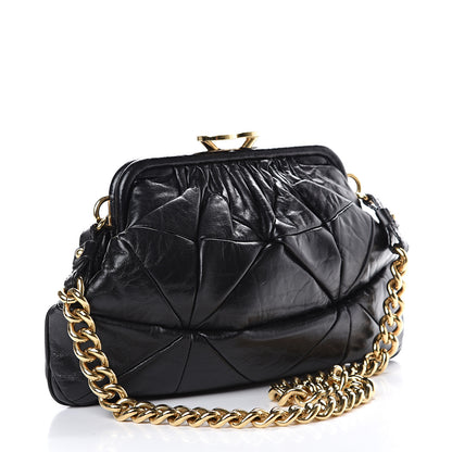 Marc Jacobs Calfskin Patchwork Little Stam Black 2 of 9