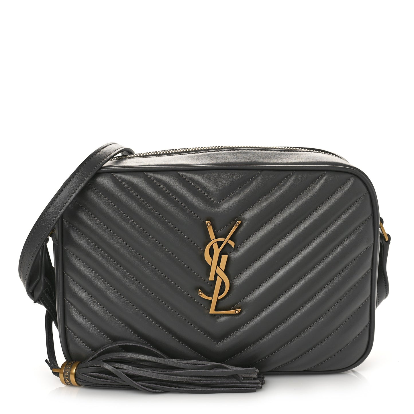 Calfskin Matelasse Monogram Lou Camera Bag Storm