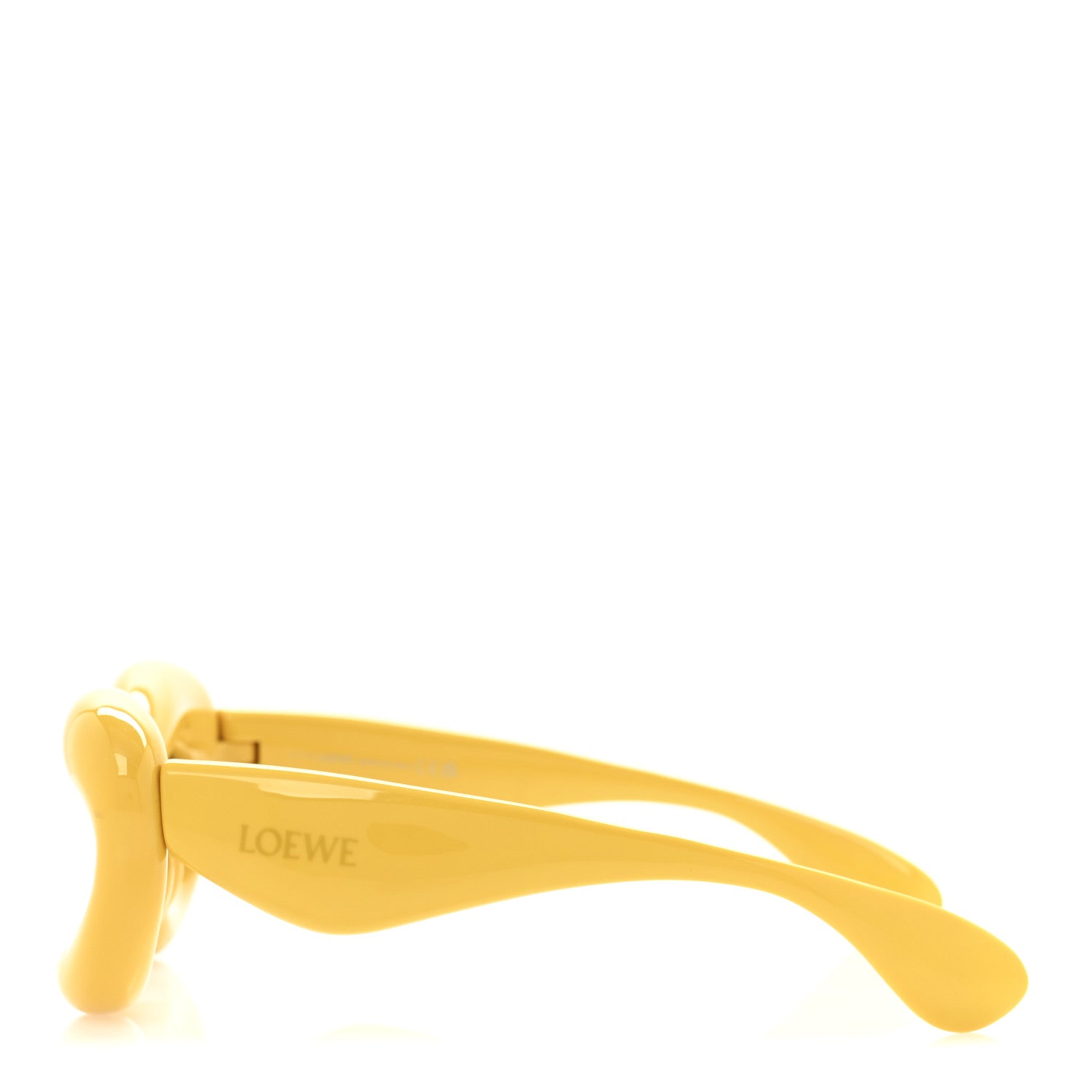 Loewe Acetate Inflated Cat-Eye Sunglasses Yellow 3 of 8
