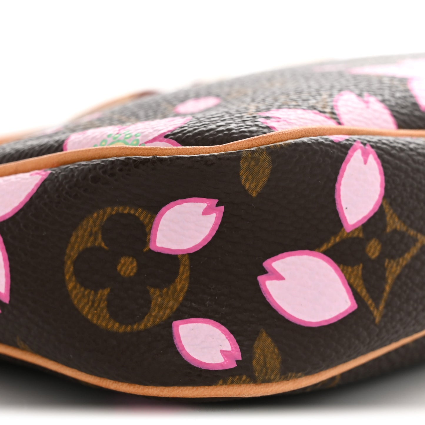 Monogram Cherry Blossom Pochette Accessories Brown