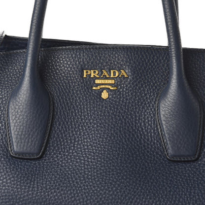 Prada Vitello Daino Tote Bluette 10 of 10