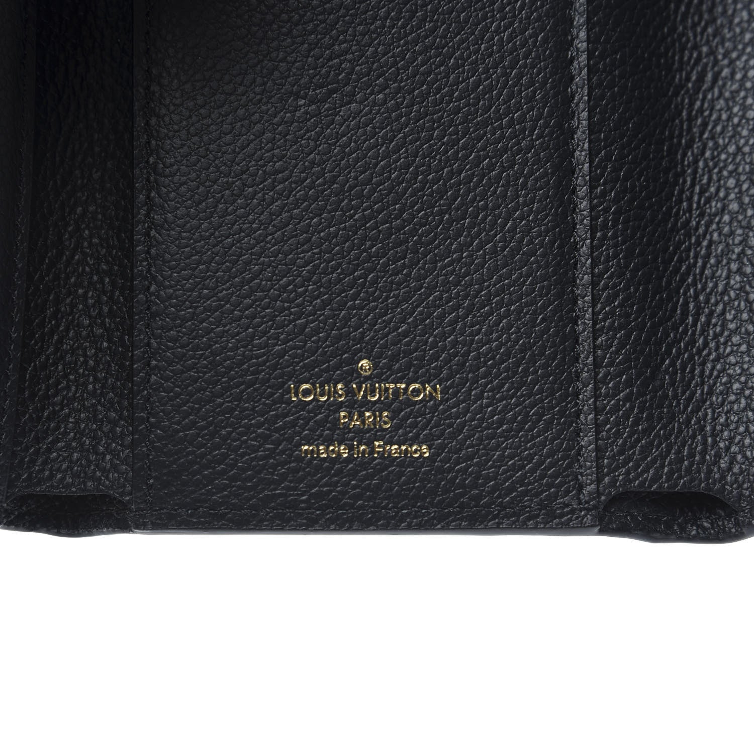 Louis Vuitton Empreinte Zoe Wallet Black 6 of 6