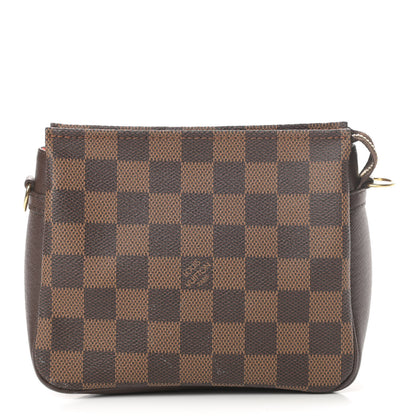 Louis Vuitton Damier Ebene Trousse Make Up Bag Pochette 1 of 11