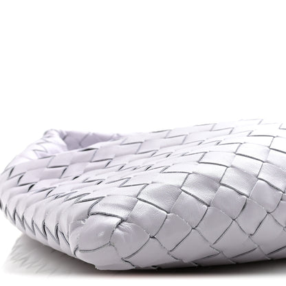 Bottega Veneta Calfskin Intrecciato Small Hop Oyster Lilac 9 of 10