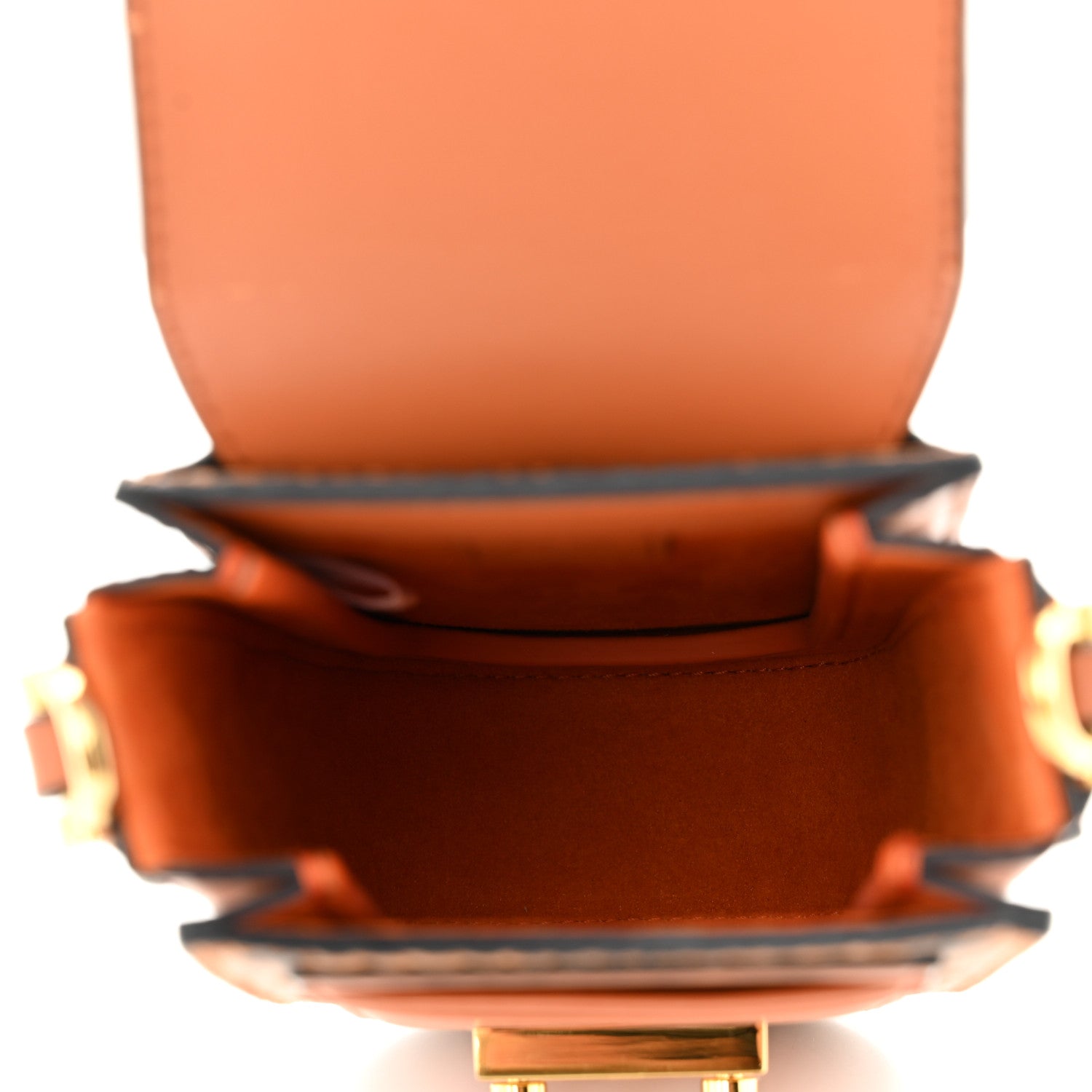 MCM Visetos Mini Patricia Crossbody Pouch Cognac 5 of 9