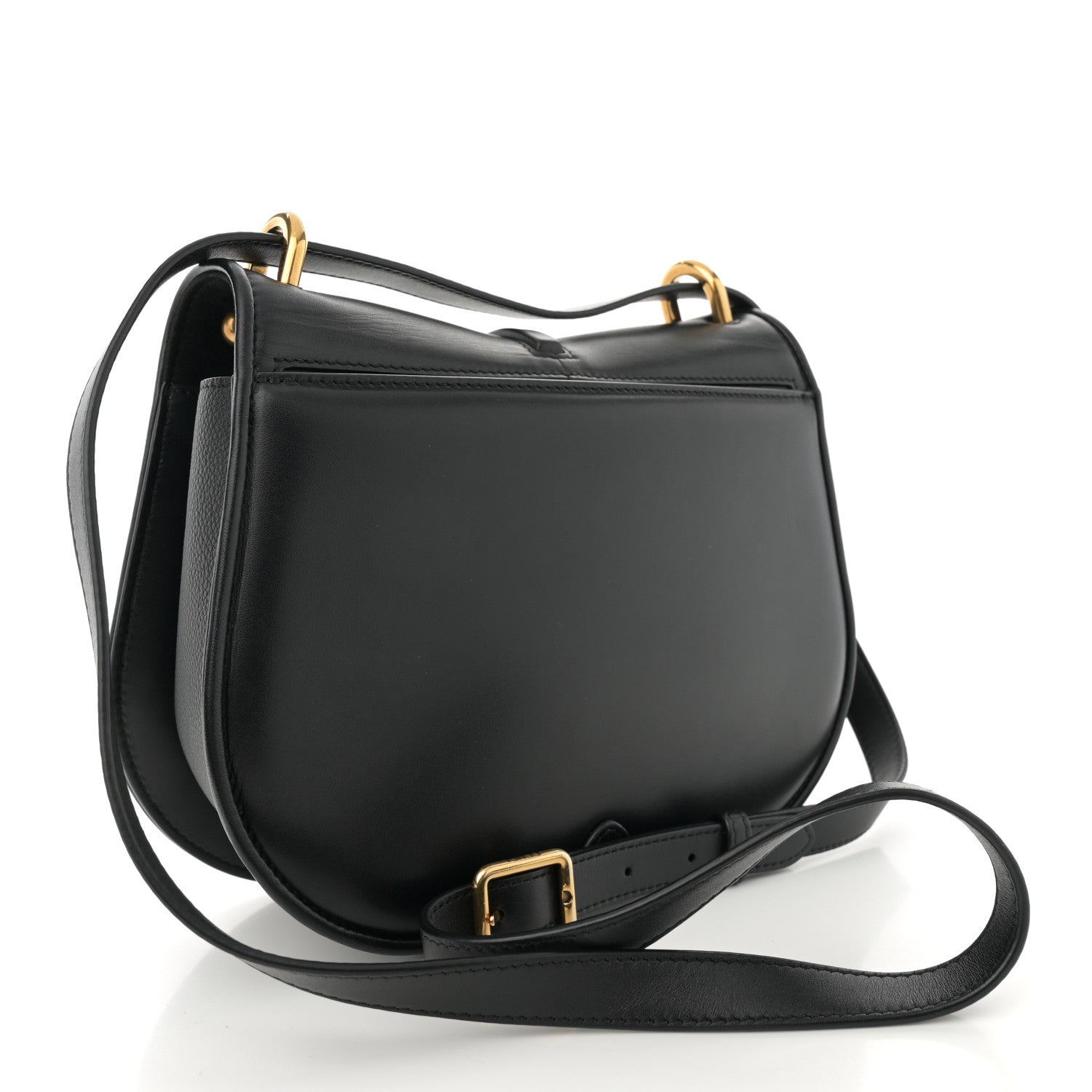Fendi Vitello Brenta Cher Medium Fendi C'mon Black 3 of 13