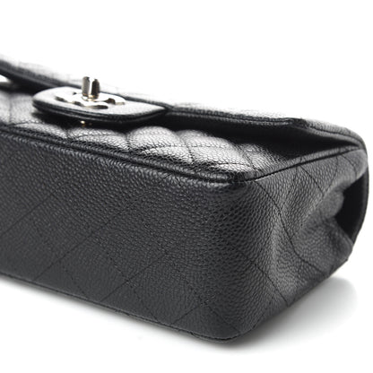 Chanel Caviar Quilted Mini Rectangular Flap Black 6 of 10