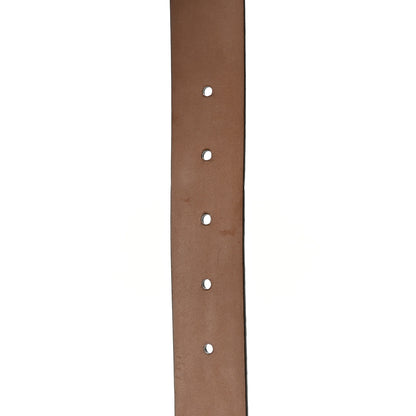 Khaite Calfskin Snakeskin Embossed Manhattan Belt 80 32 Natural 5 of 7